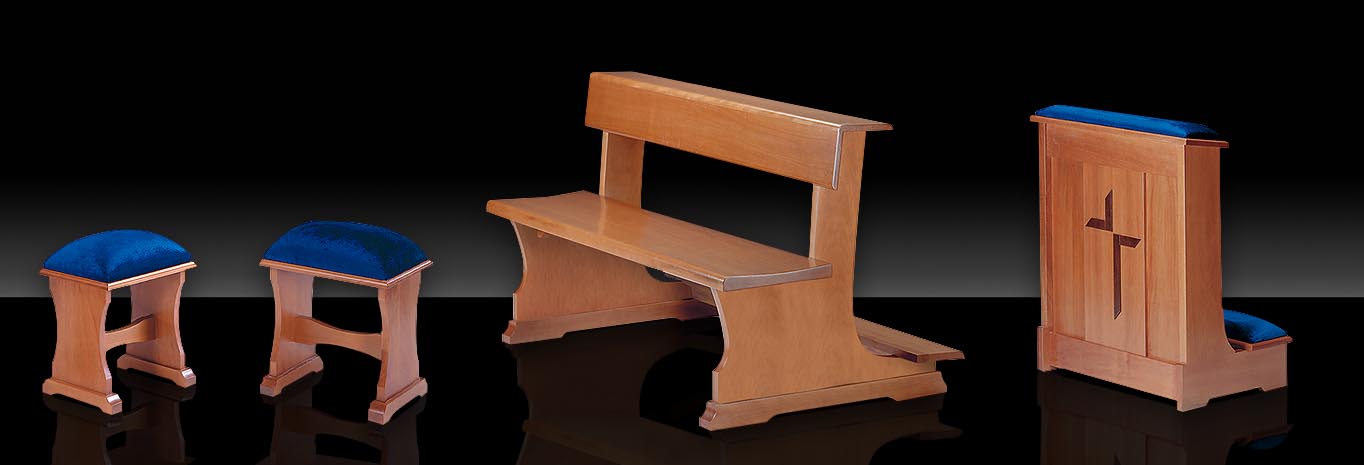 Mobiliario religioso en madera